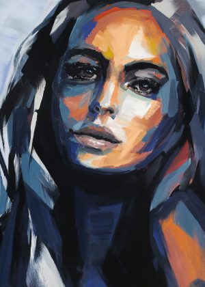 Abstract portrait no.s2025