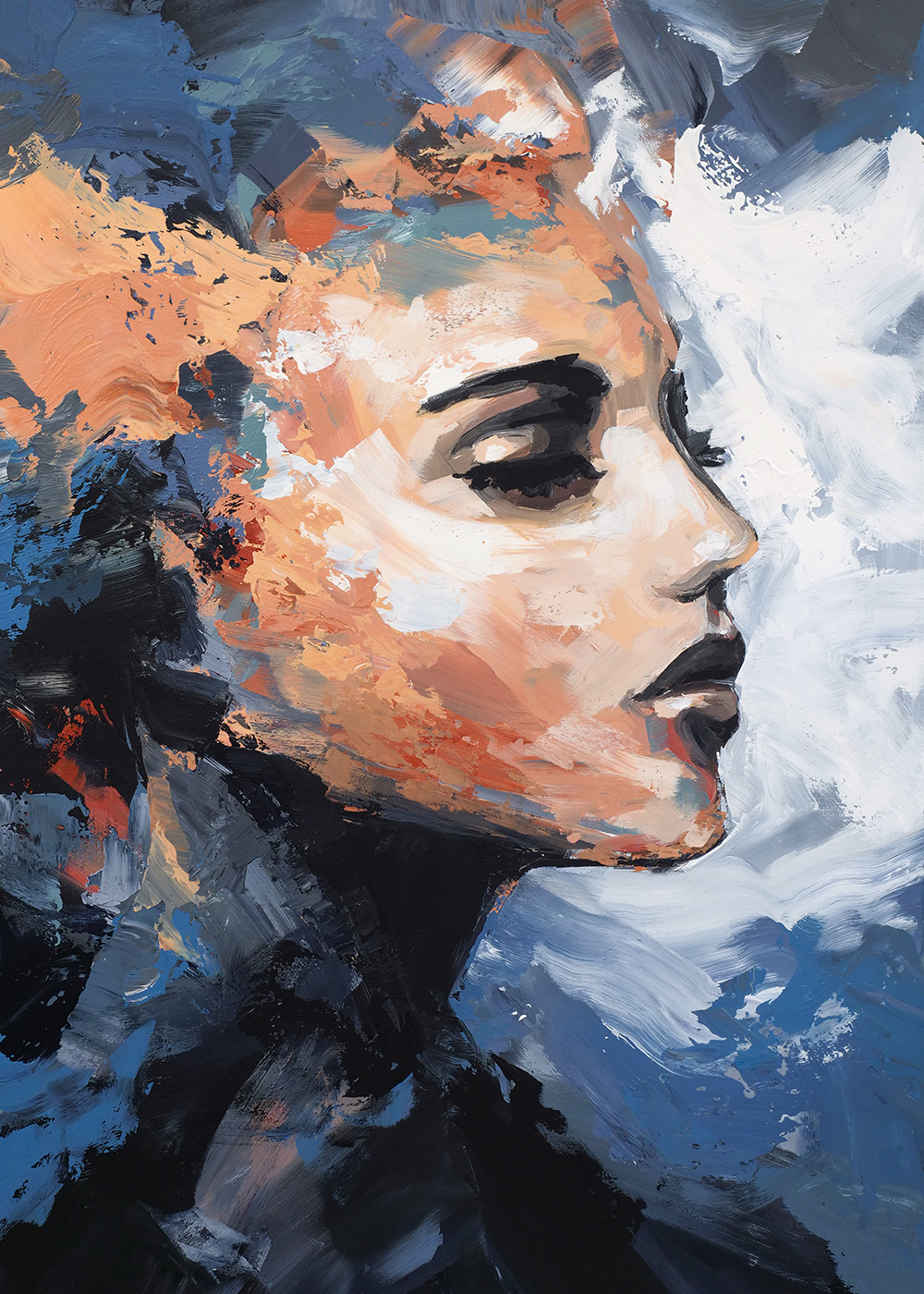 Abstract portrait no.ma2012