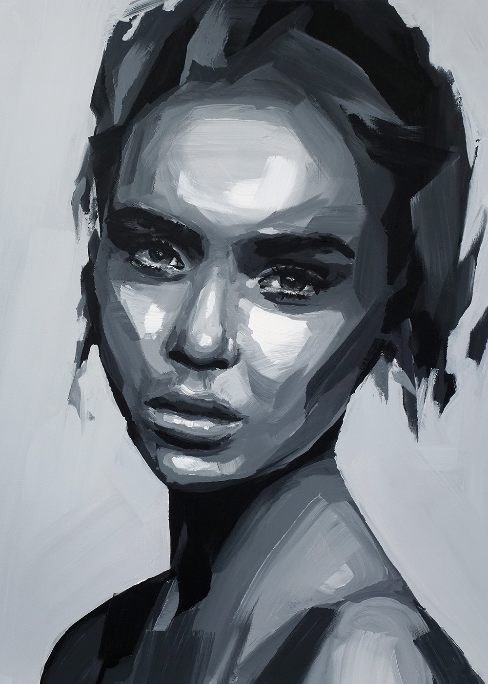 Abstract portrait no.s2027