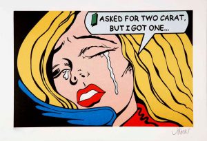 I asked for two carat but got one