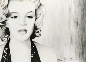 Marilyn Monroe Svart
